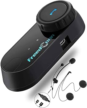 Amazon.com: FreedConn Motorcycle Helmet Bluetooth Headset,TCOM VB